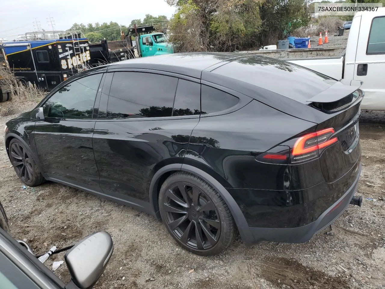 7SAXCBE50NF334367 2022 Tesla Model X