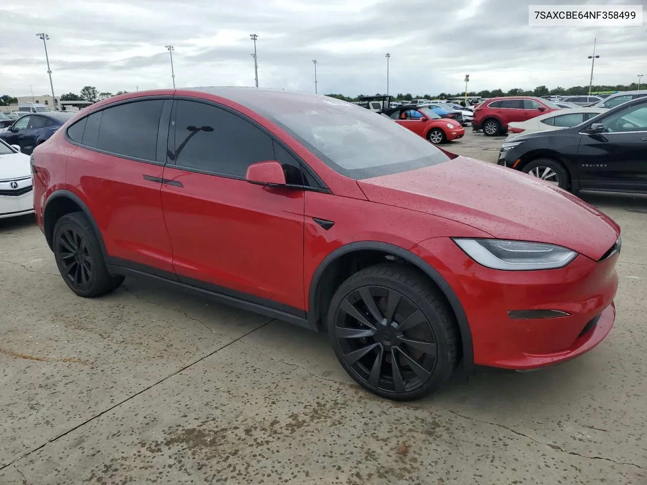 7SAXCBE64NF358499 2022 Tesla Model X