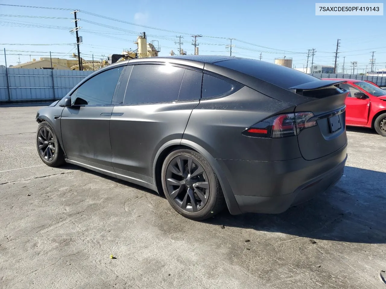 2023 Tesla Model X VIN: 7SAXCDE50PF419143 Lot: 52356344