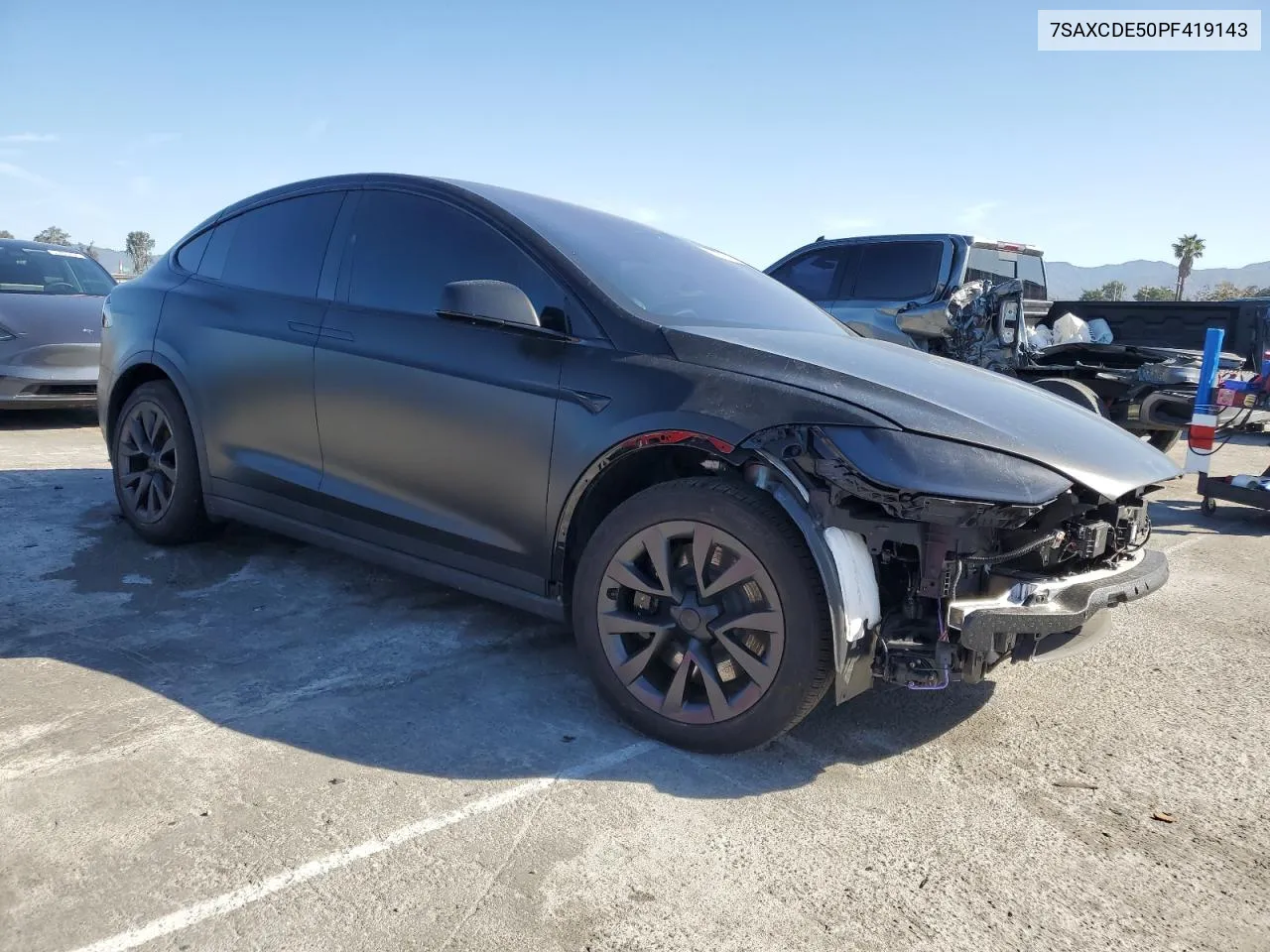 2023 Tesla Model X VIN: 7SAXCDE50PF419143 Lot: 52356344