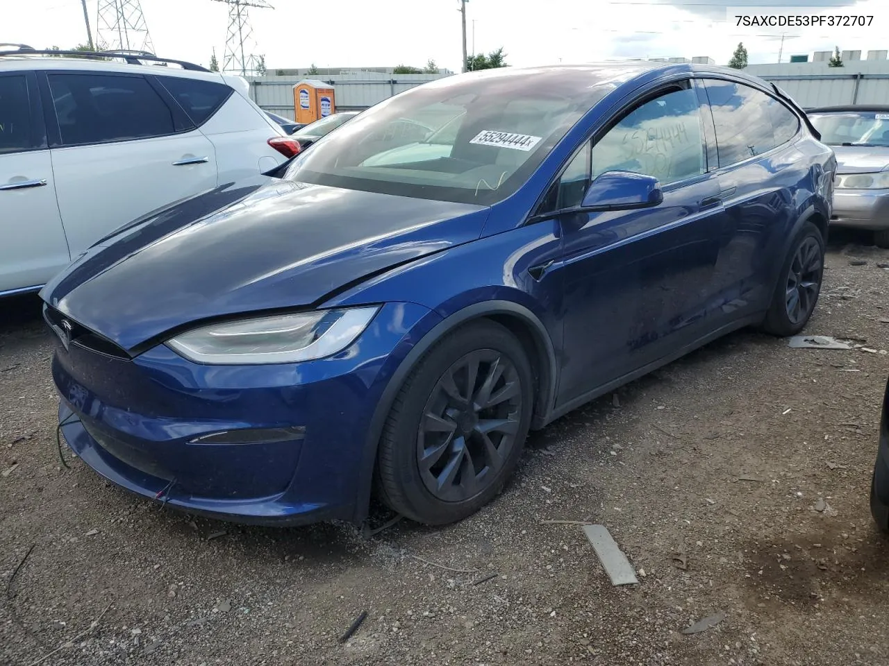 7SAXCDE53PF372707 2023 Tesla Model X