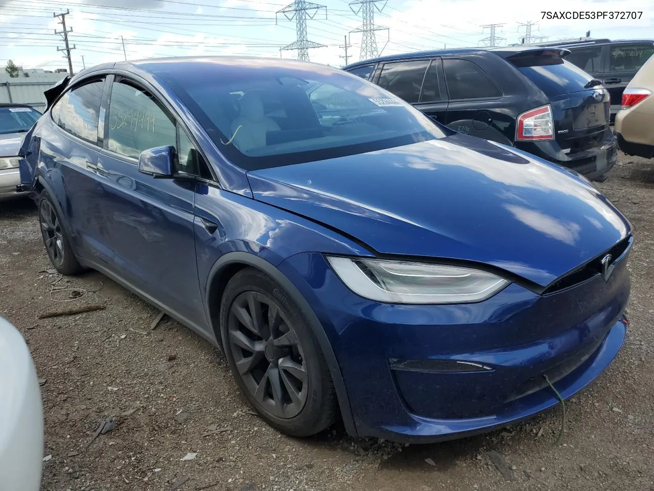 7SAXCDE53PF372707 2023 Tesla Model X