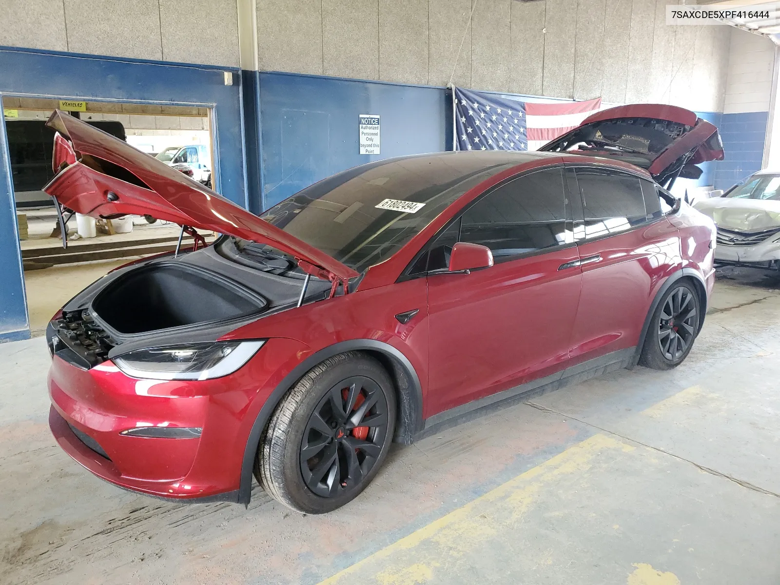 7SAXCDE5XPF416444 2023 Tesla Model X