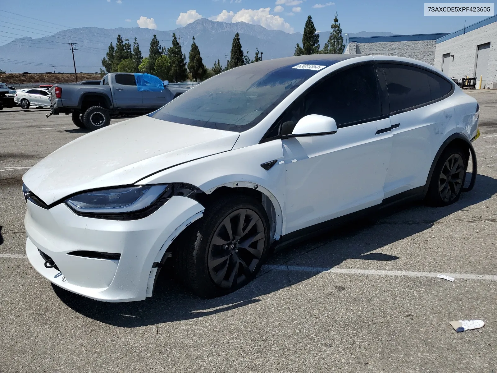 2023 Tesla Model X VIN: 7SAXCDE5XPF423605 Lot: 63611364