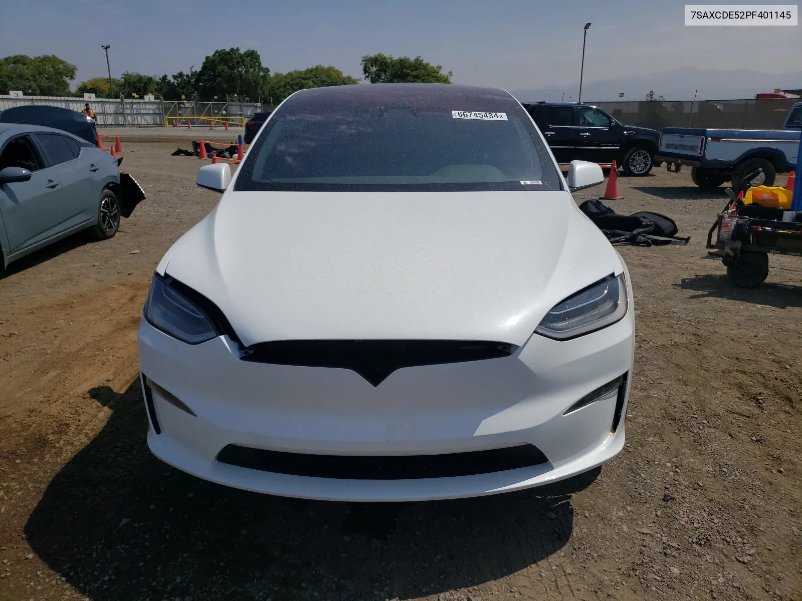 2023 Tesla Model X VIN: 7SAXCDE52PF401145 Lot: 66745434