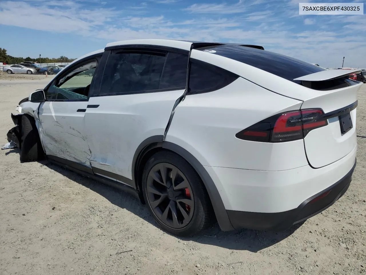 2023 Tesla Model X VIN: 7SAXCBE6XPF430325 Lot: 67408534