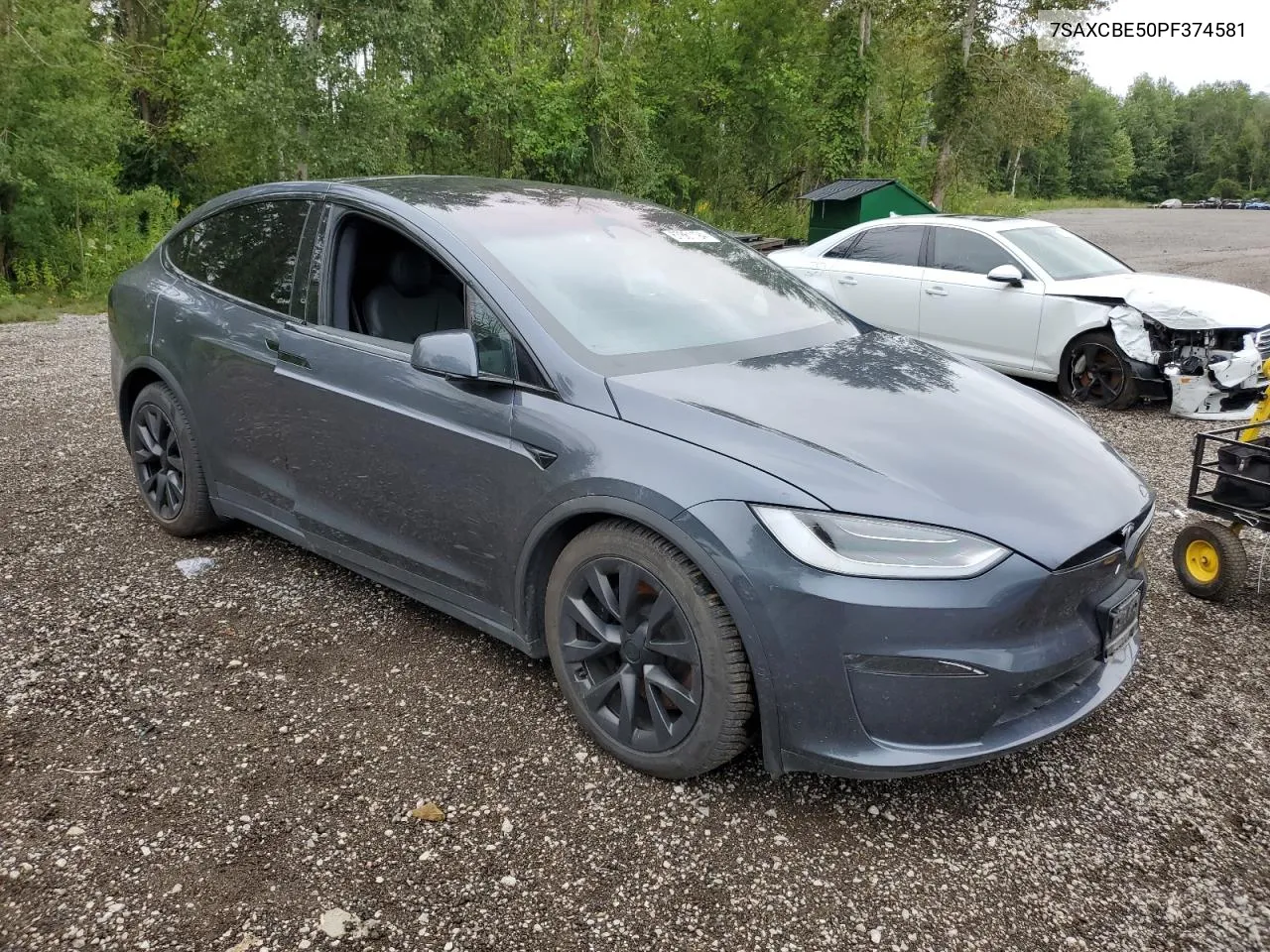 2023 Tesla Model X VIN: 7SAXCBE50PF374581 Lot: 67861194