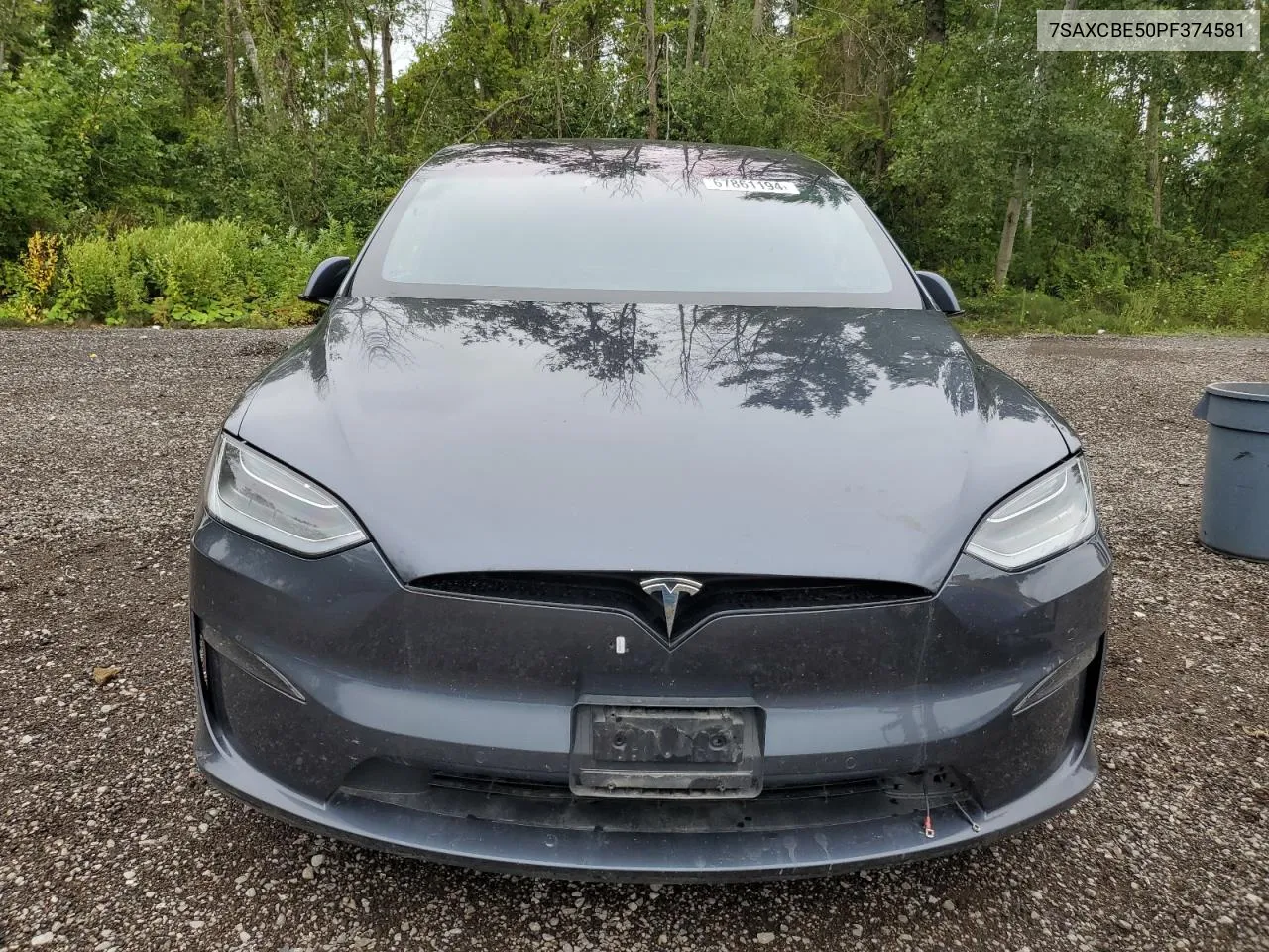 2023 Tesla Model X VIN: 7SAXCBE50PF374581 Lot: 67861194