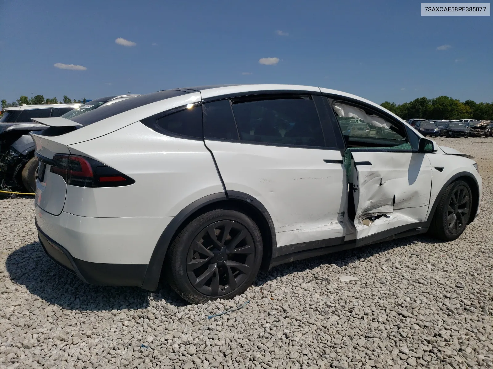 2023 Tesla Model X VIN: 7SAXCAE58PF385077 Lot: 67883144