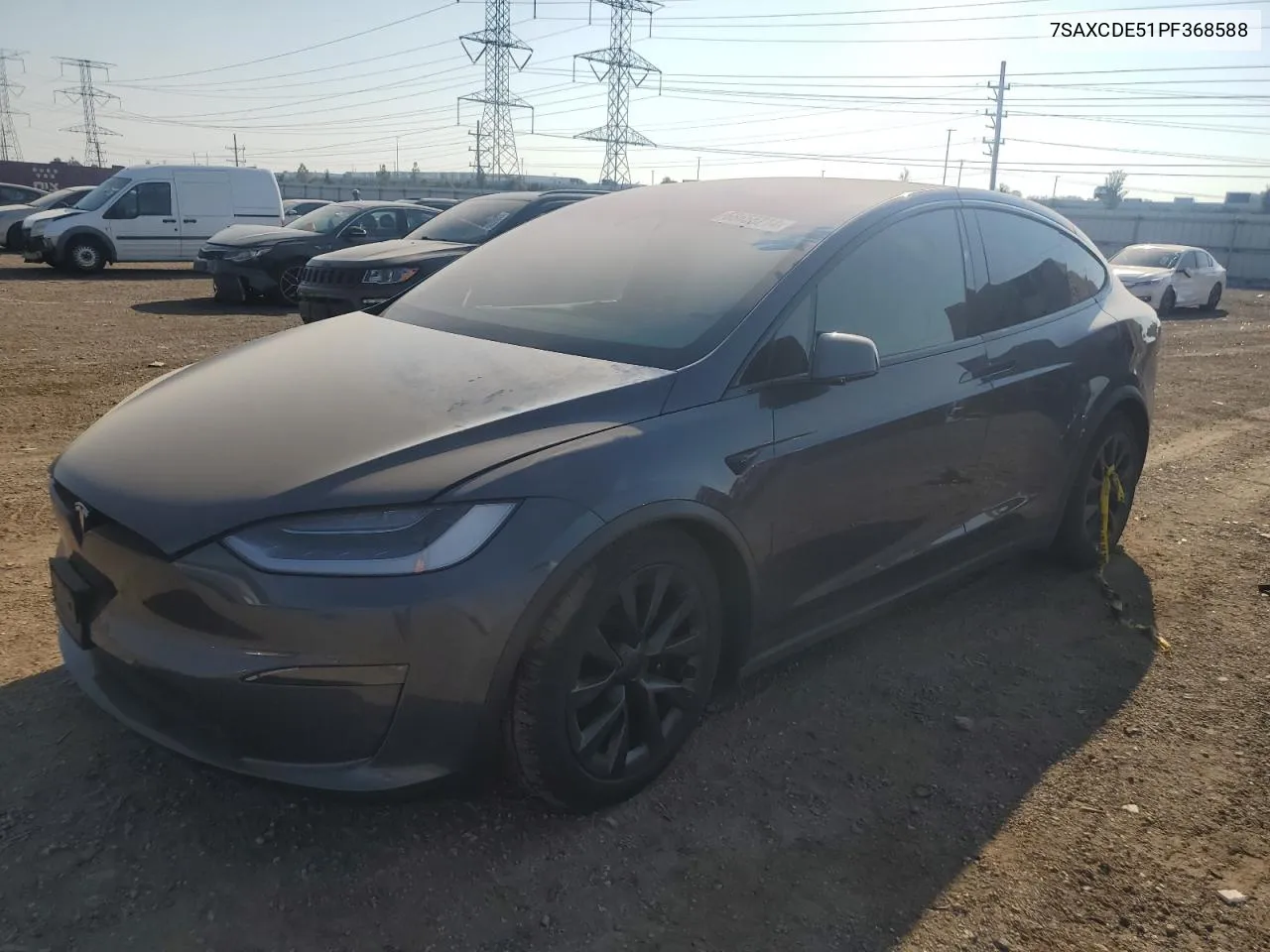 7SAXCDE51PF368588 2023 Tesla Model X