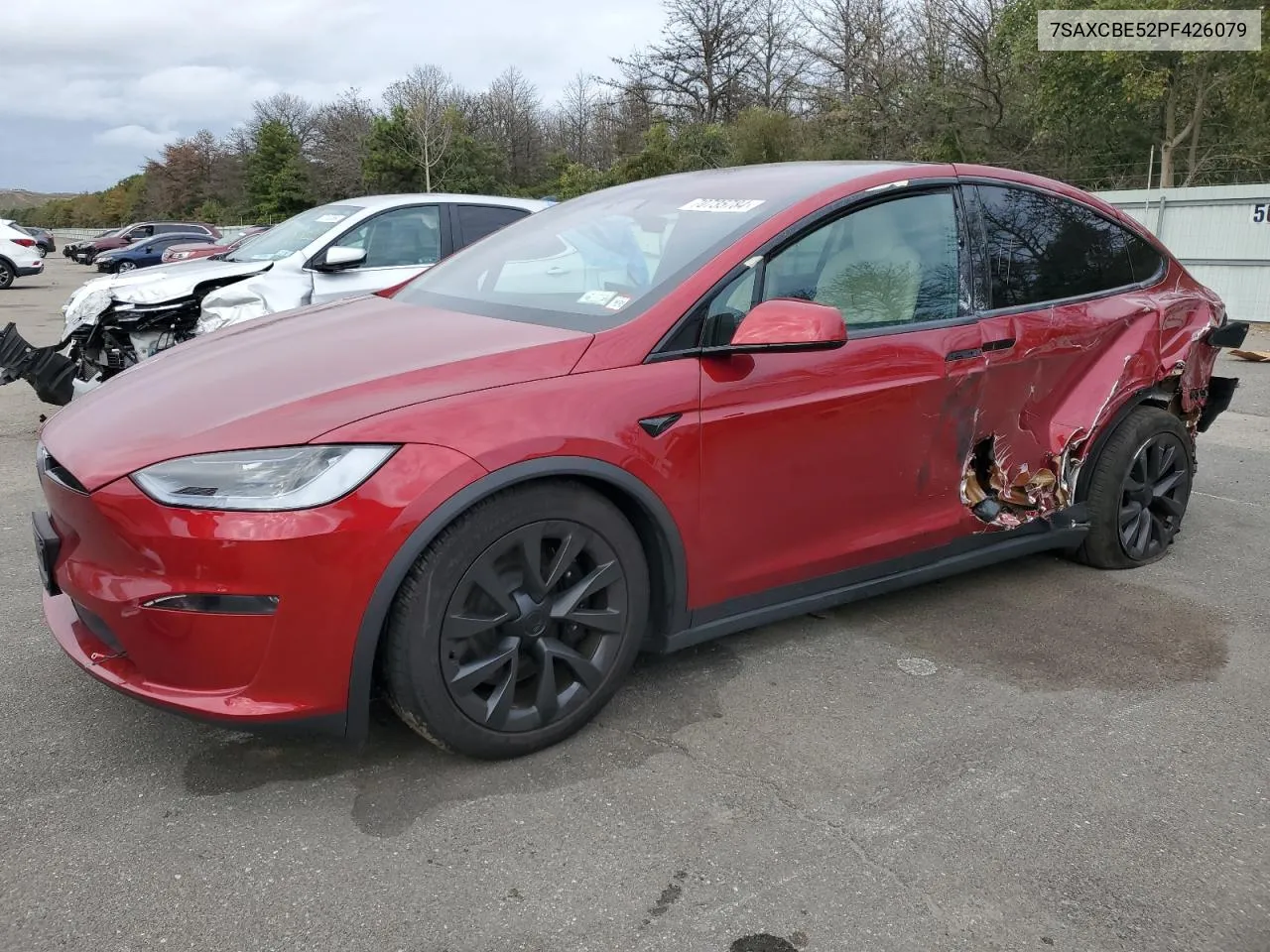 2023 Tesla Model X VIN: 7SAXCBE52PF426079 Lot: 70735784