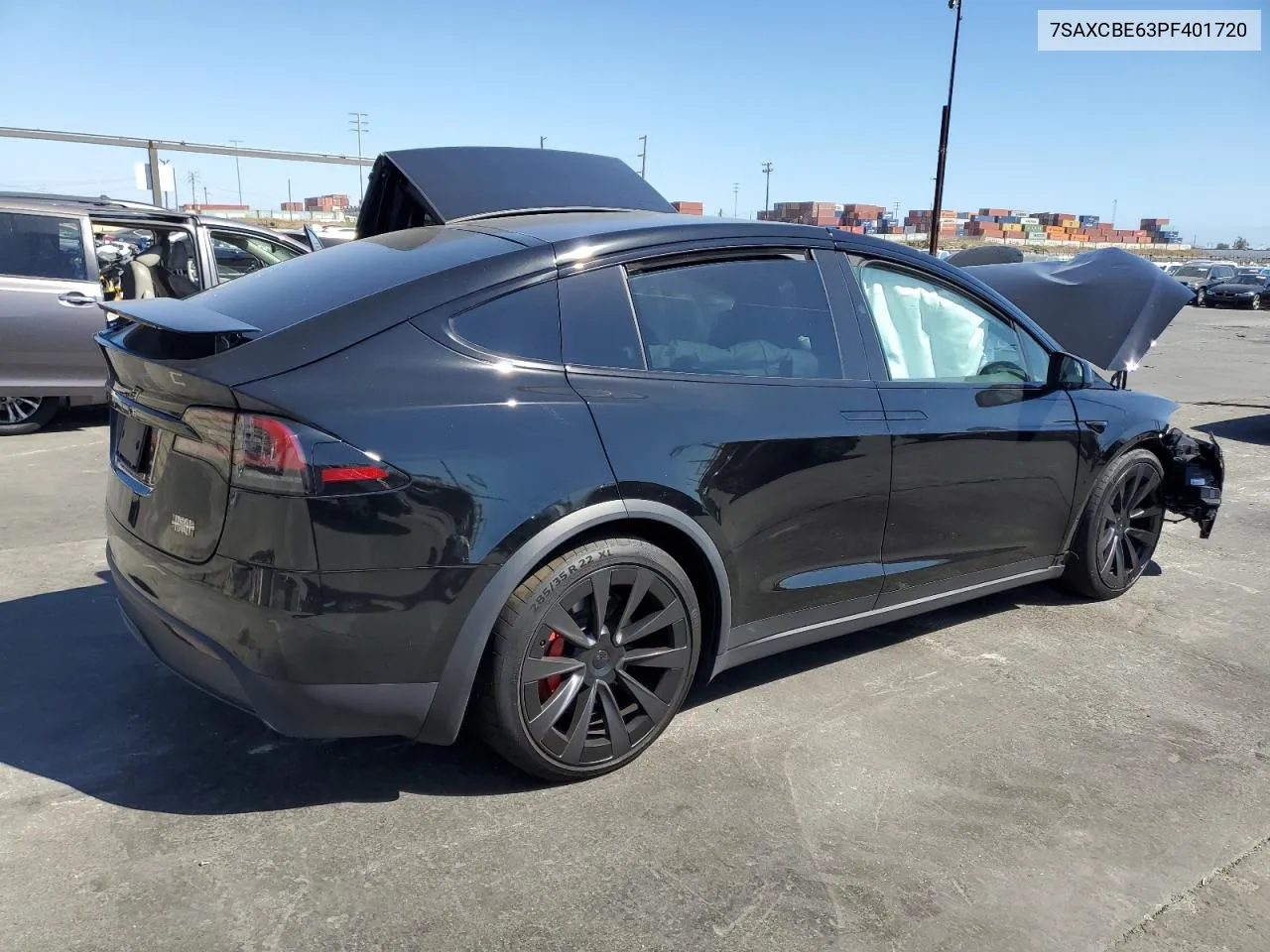 2023 Tesla Model X VIN: 7SAXCBE63PF401720 Lot: 71251714