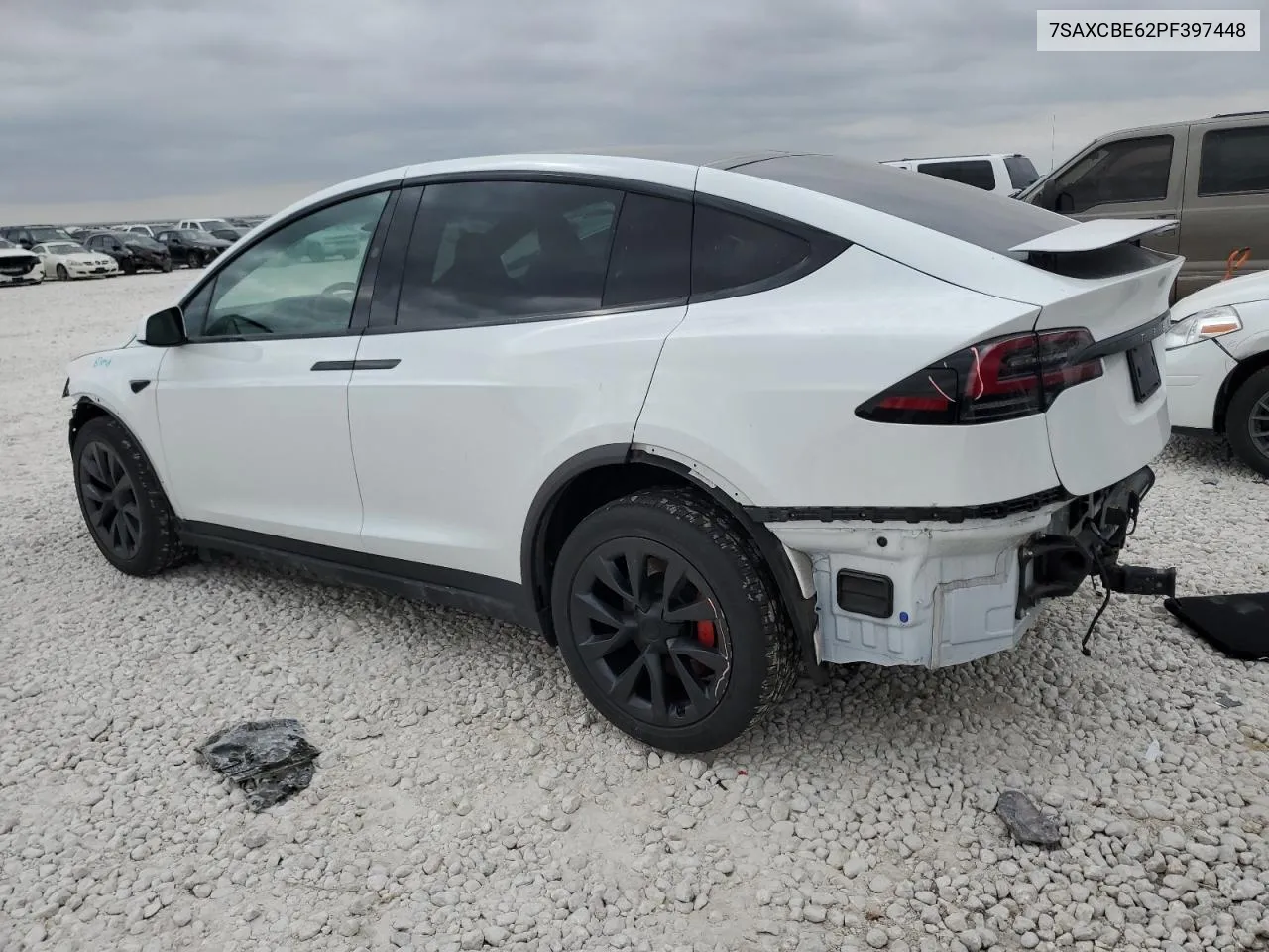 2023 Tesla Model X VIN: 7SAXCBE62PF397448 Lot: 72042624