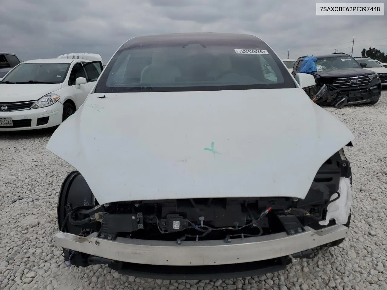 2023 Tesla Model X VIN: 7SAXCBE62PF397448 Lot: 72042624