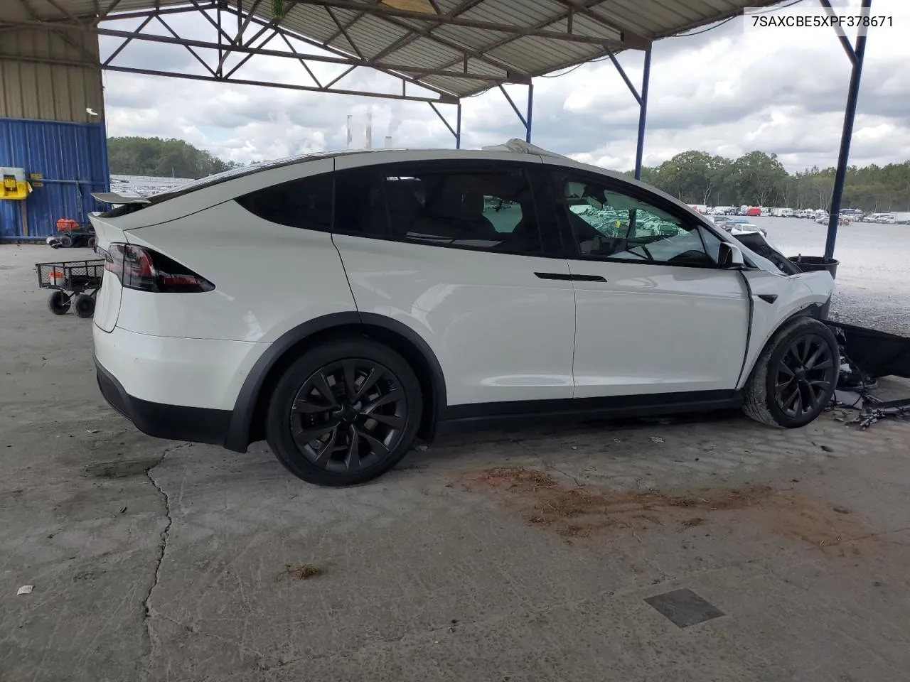 2023 Tesla Model X VIN: 7SAXCBE5XPF378671 Lot: 72122124