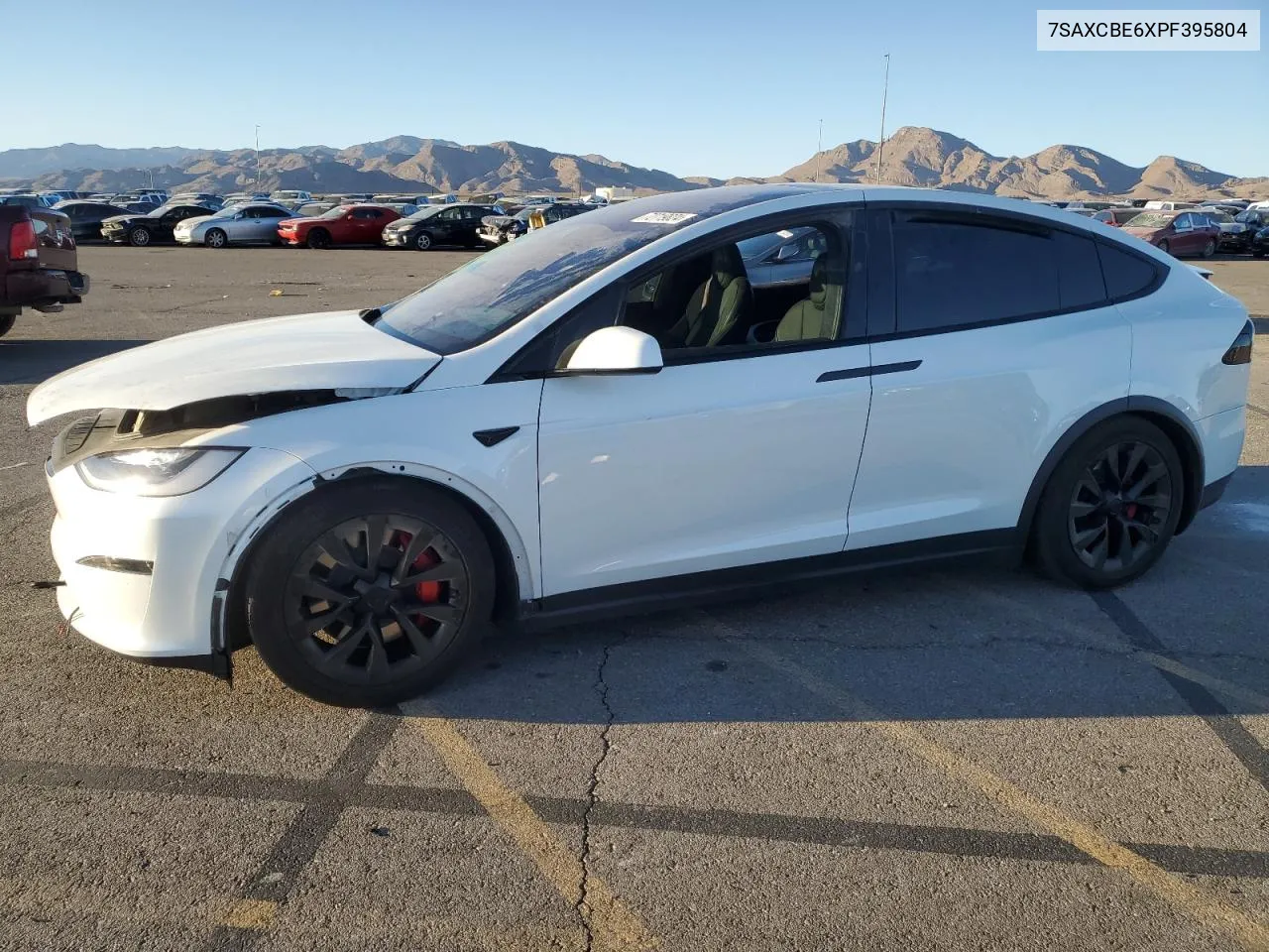 2023 Tesla Model X VIN: 7SAXCBE6XPF395804 Lot: 72719824