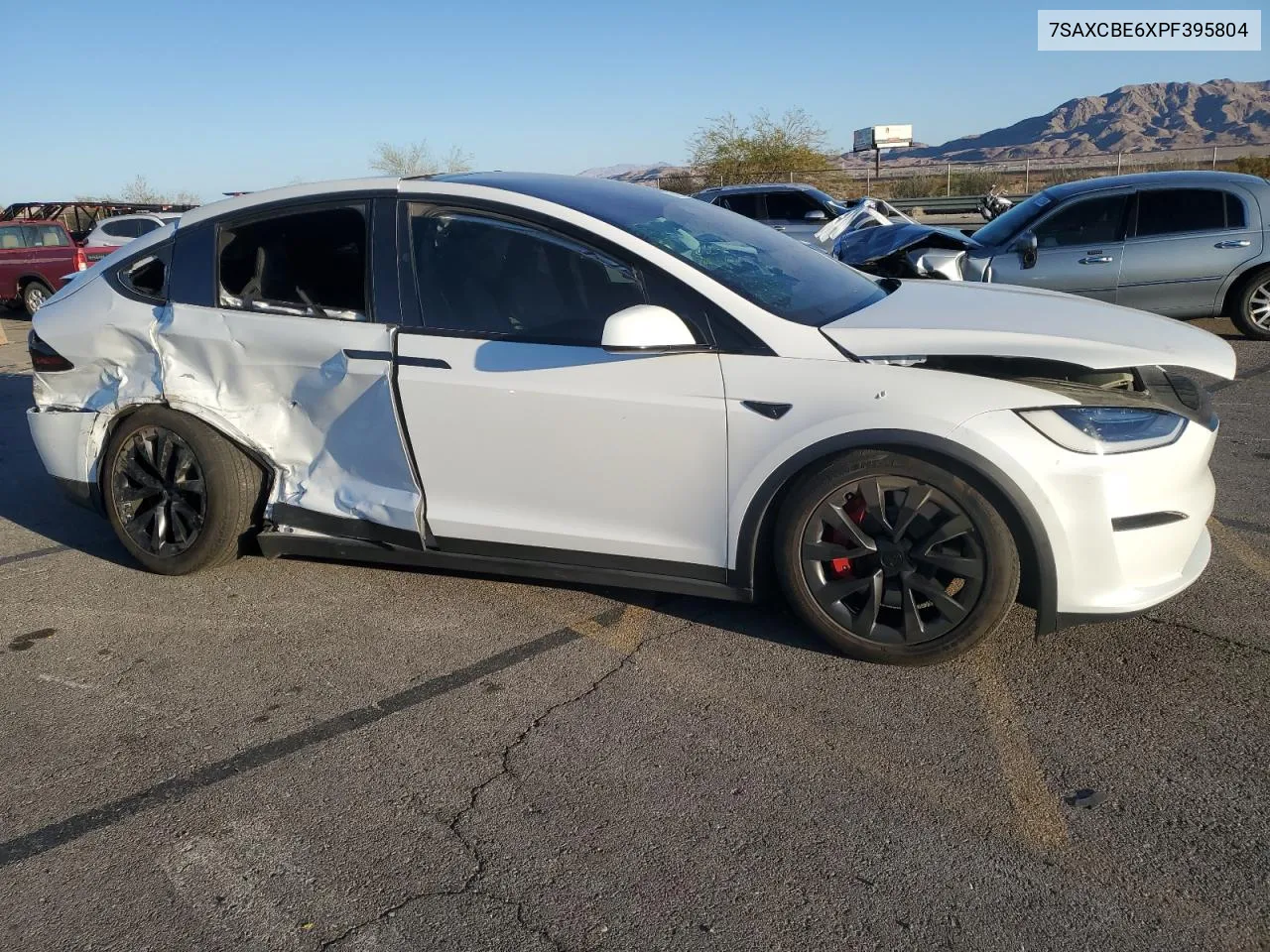 2023 Tesla Model X VIN: 7SAXCBE6XPF395804 Lot: 72719824