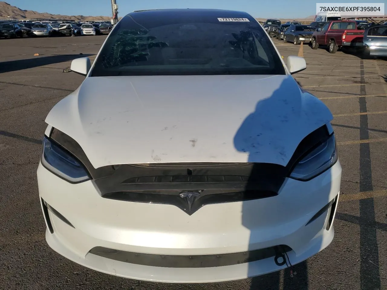 2023 Tesla Model X VIN: 7SAXCBE6XPF395804 Lot: 72719824