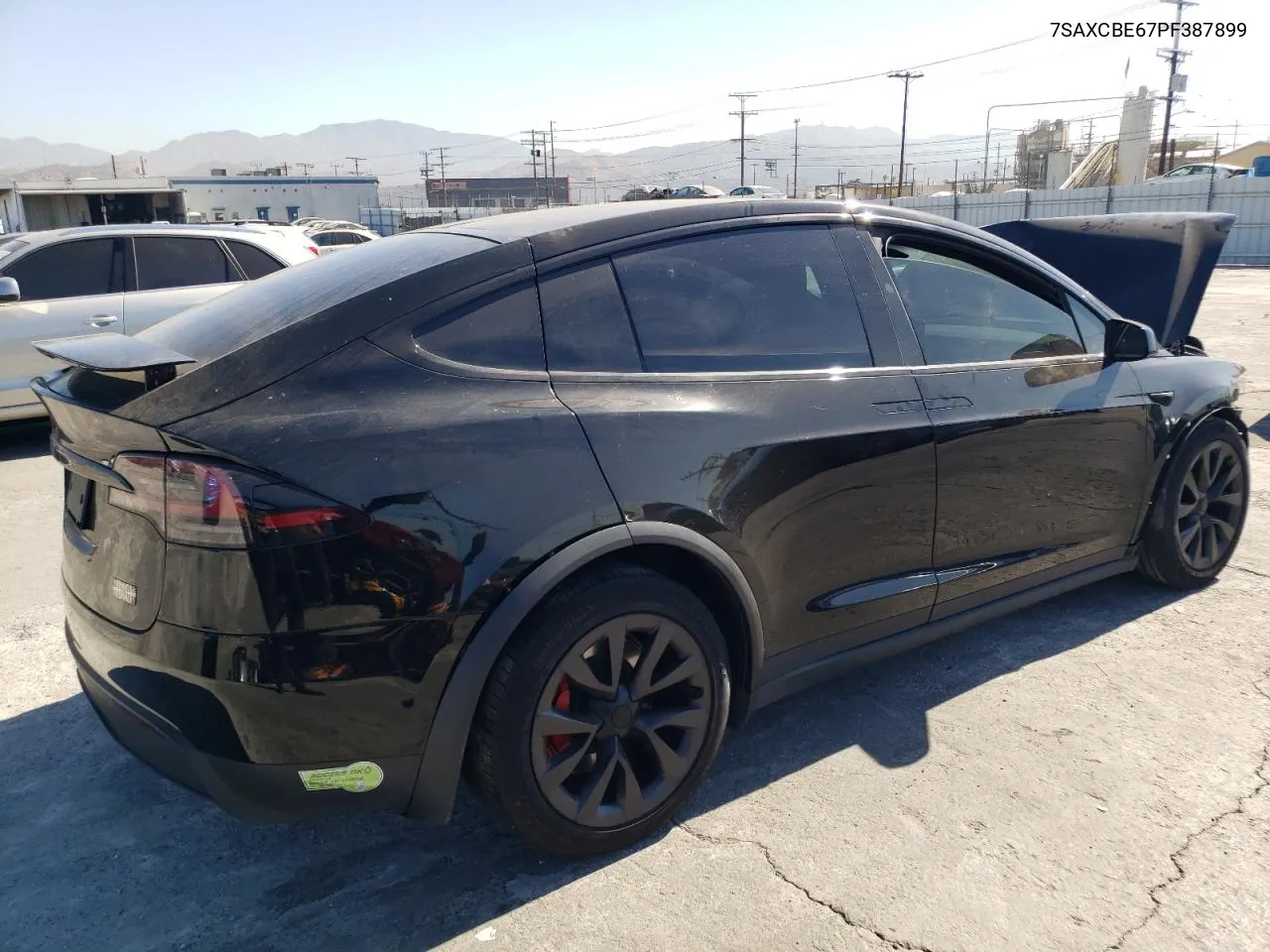 2023 Tesla Model X VIN: 7SAXCBE67PF387899 Lot: 73746384