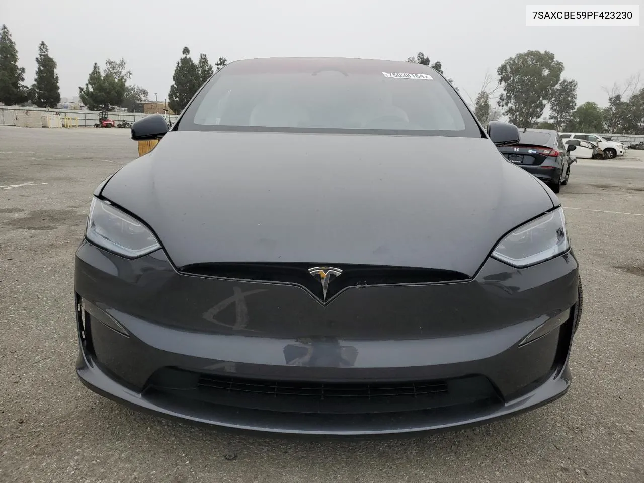 2023 Tesla Model X VIN: 7SAXCBE59PF423230 Lot: 75038164