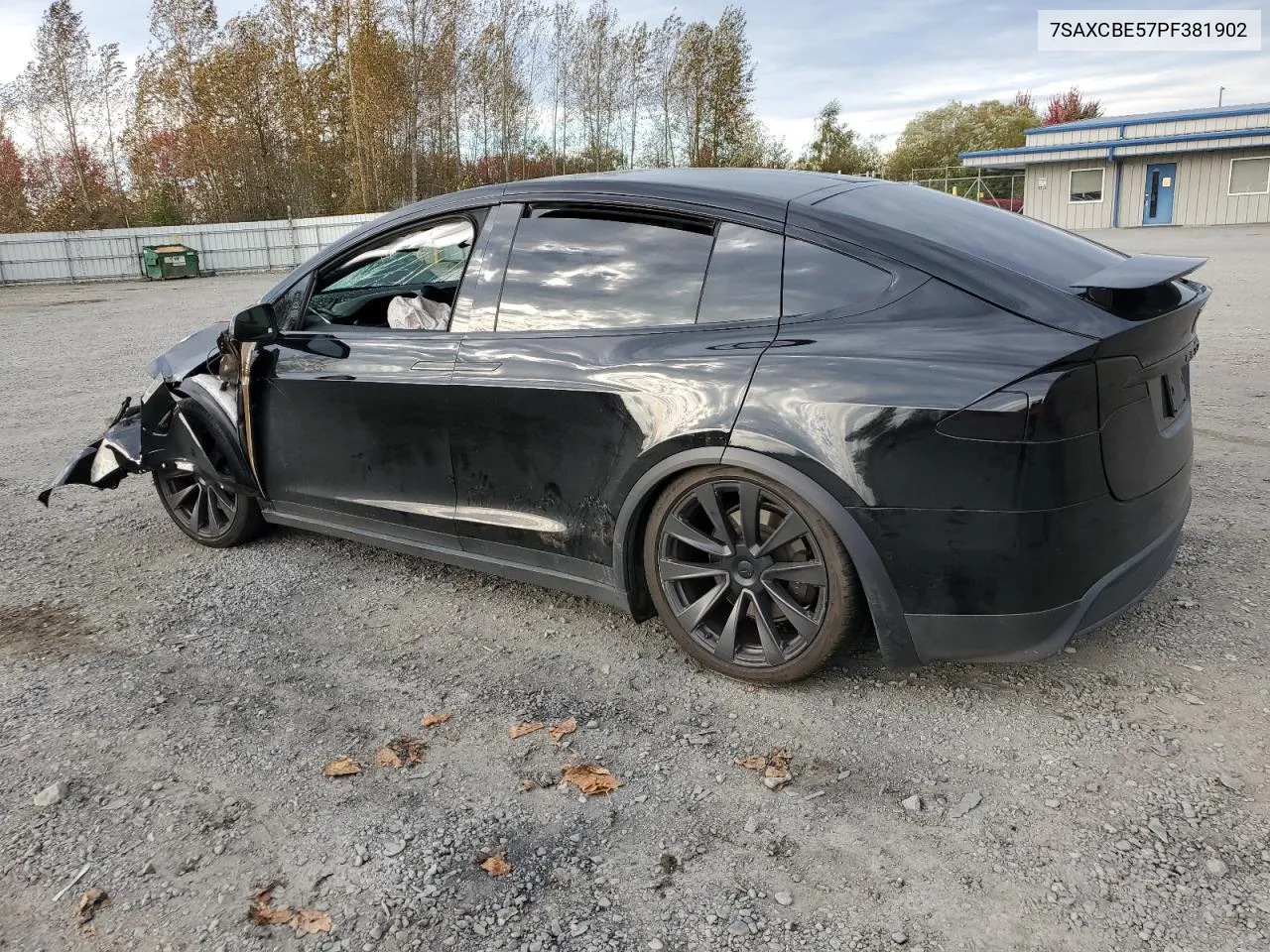 2023 Tesla Model X VIN: 7SAXCBE57PF381902 Lot: 76091234