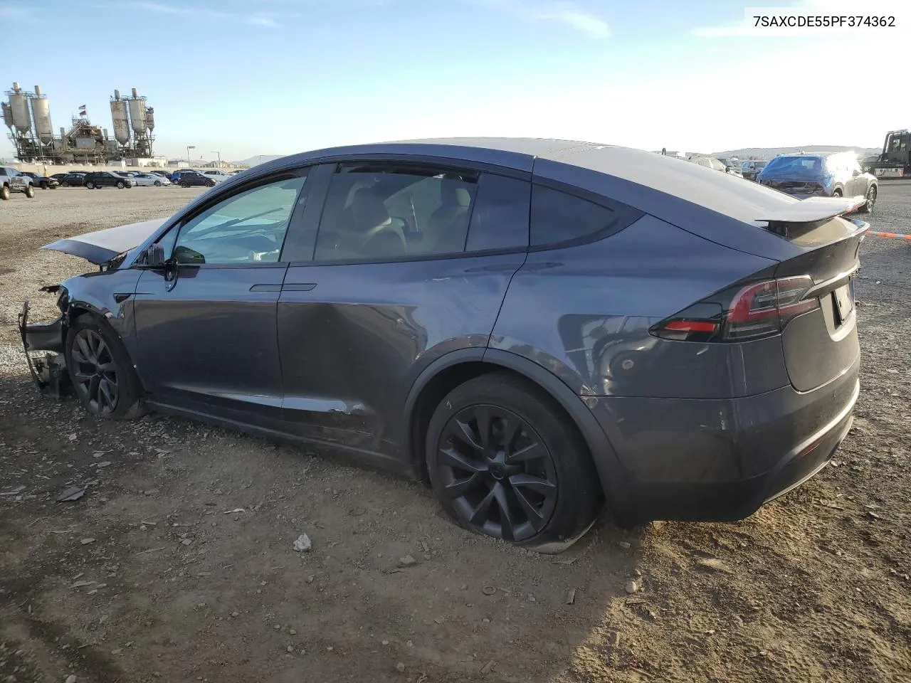 2023 Tesla Model X VIN: 7SAXCDE55PF374362 Lot: 79144964