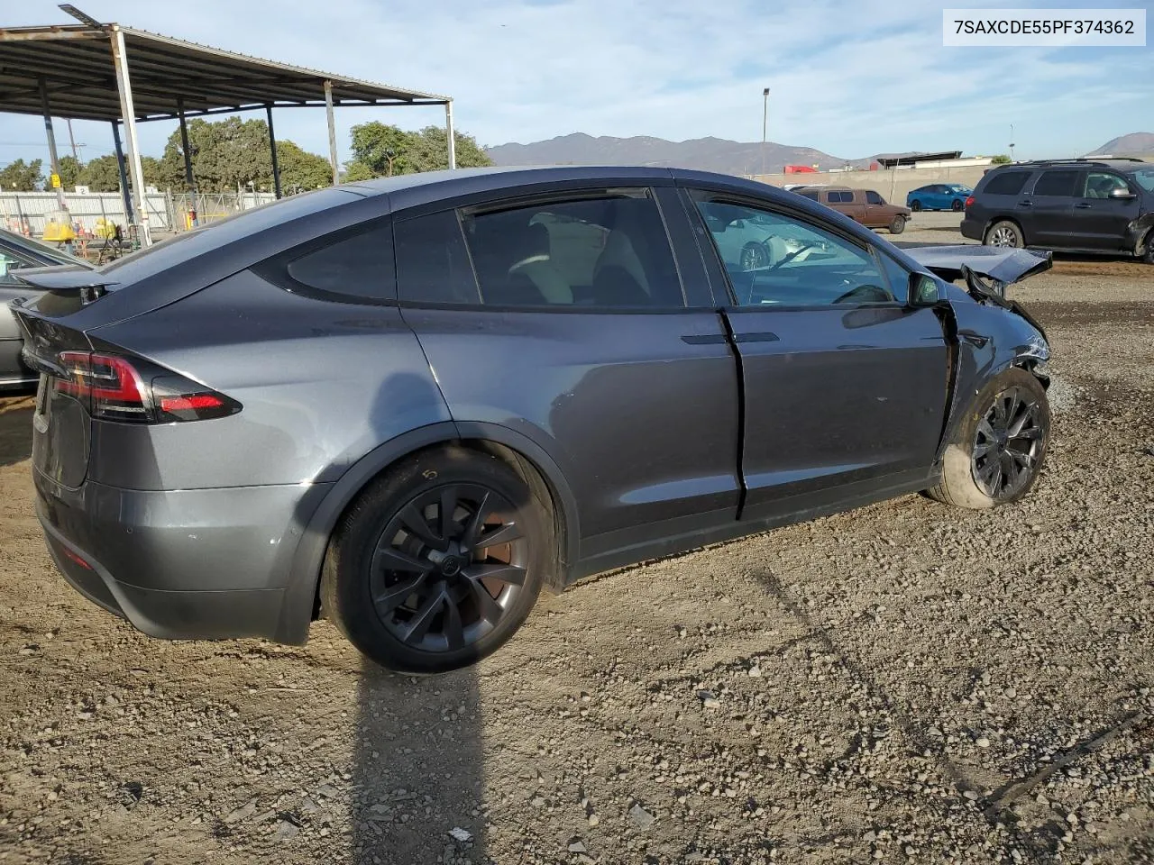 2023 Tesla Model X VIN: 7SAXCDE55PF374362 Lot: 79144964