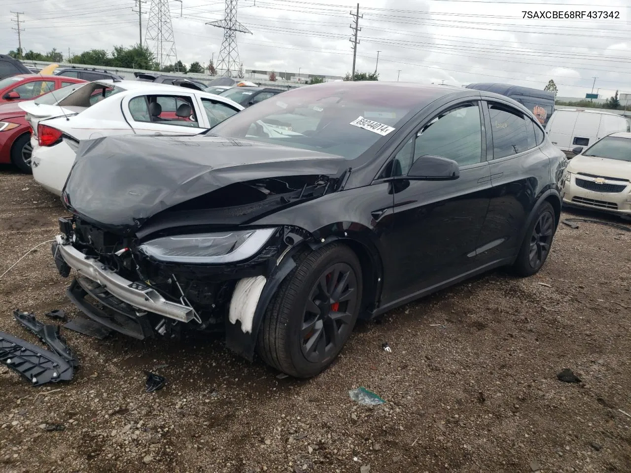 7SAXCBE68RF437342 2024 Tesla Model X