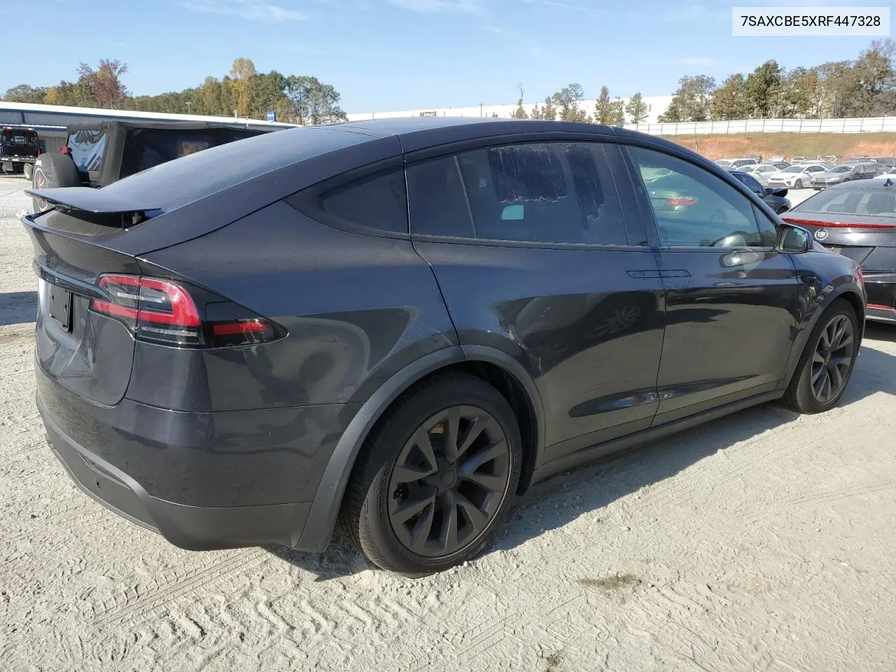 2024 Tesla Model X VIN: 7SAXCBE5XRF447328 Lot: 73581484