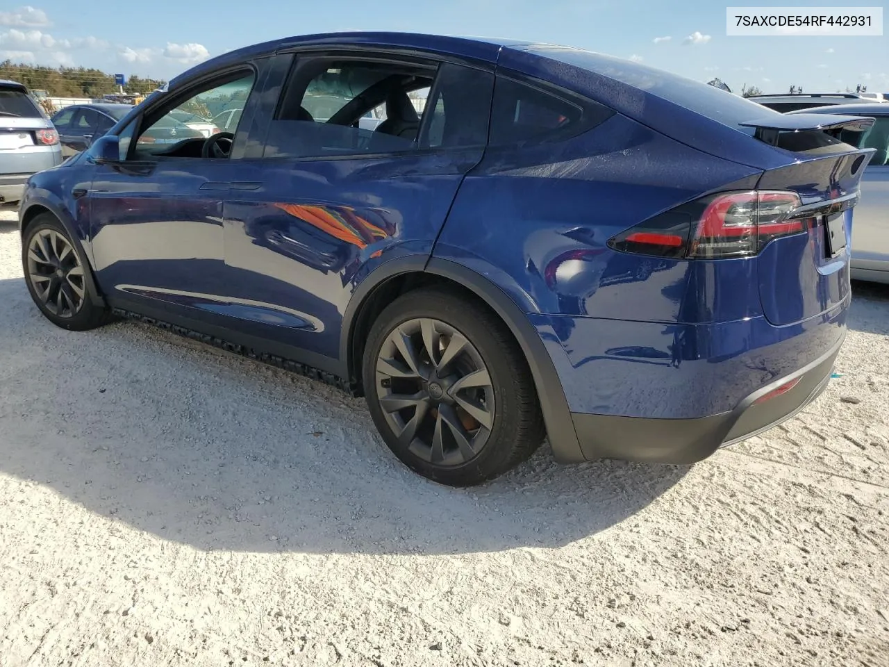 2024 Tesla Model X VIN: 7SAXCDE54RF442931 Lot: 74143364