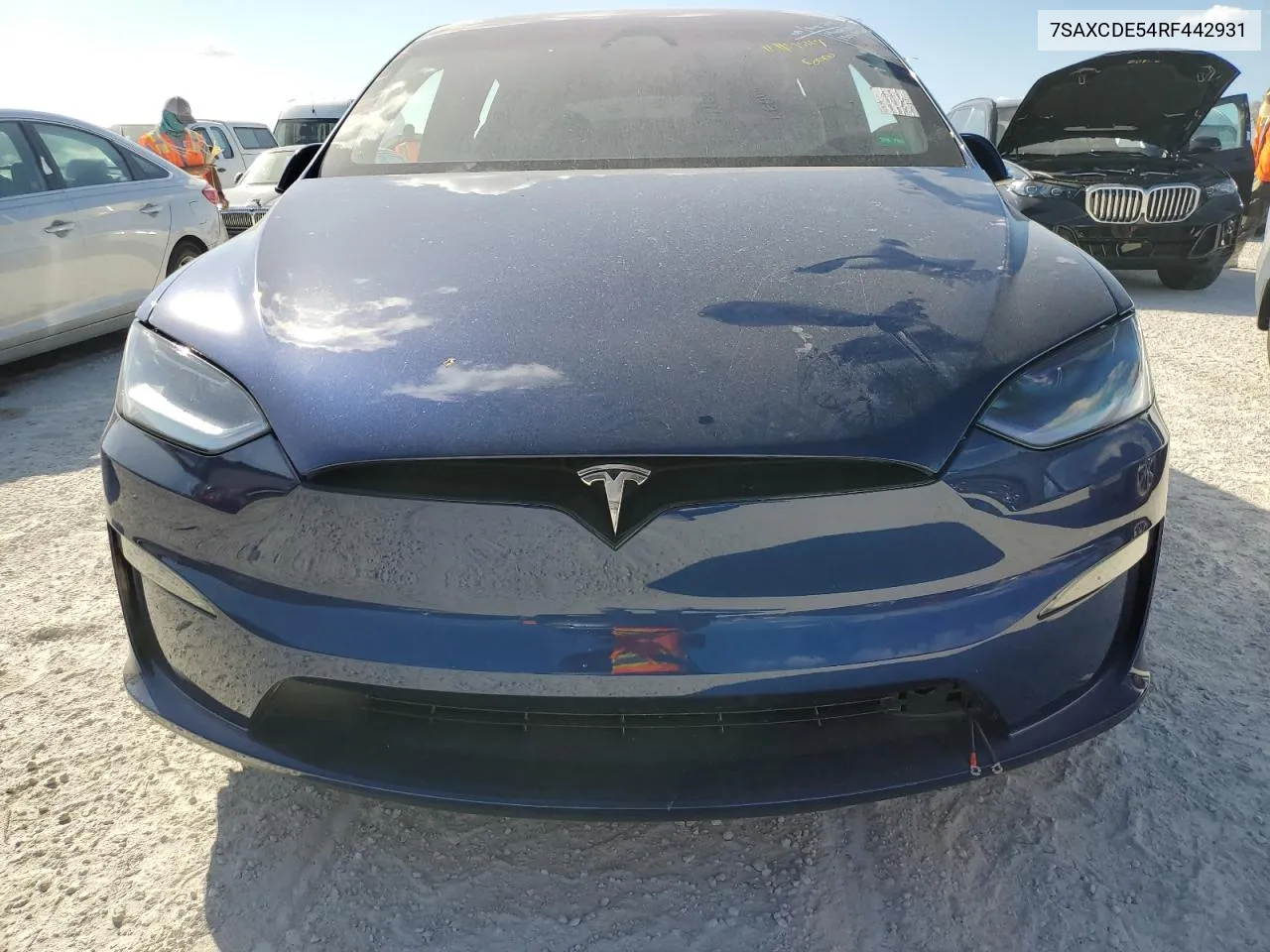 2024 Tesla Model X VIN: 7SAXCDE54RF442931 Lot: 74143364