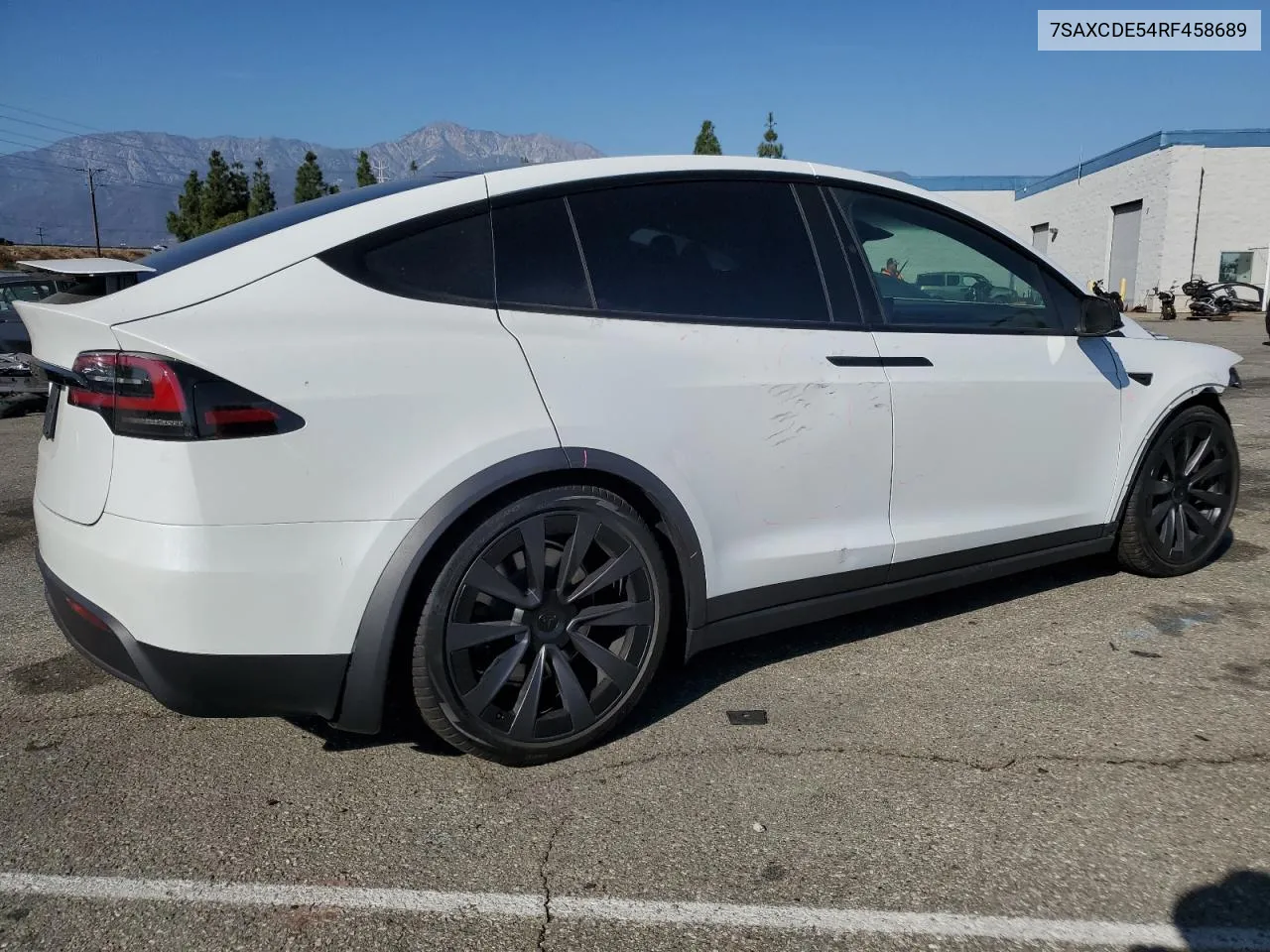 2024 Tesla Model X VIN: 7SAXCDE54RF458689 Lot: 81336784