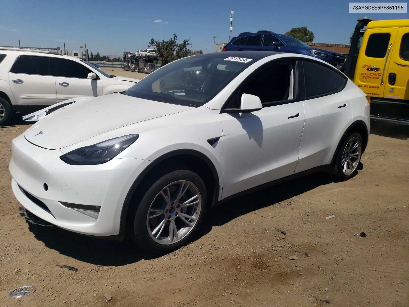 7SAYGDEE5PF861196 2023 Tesla Model Y