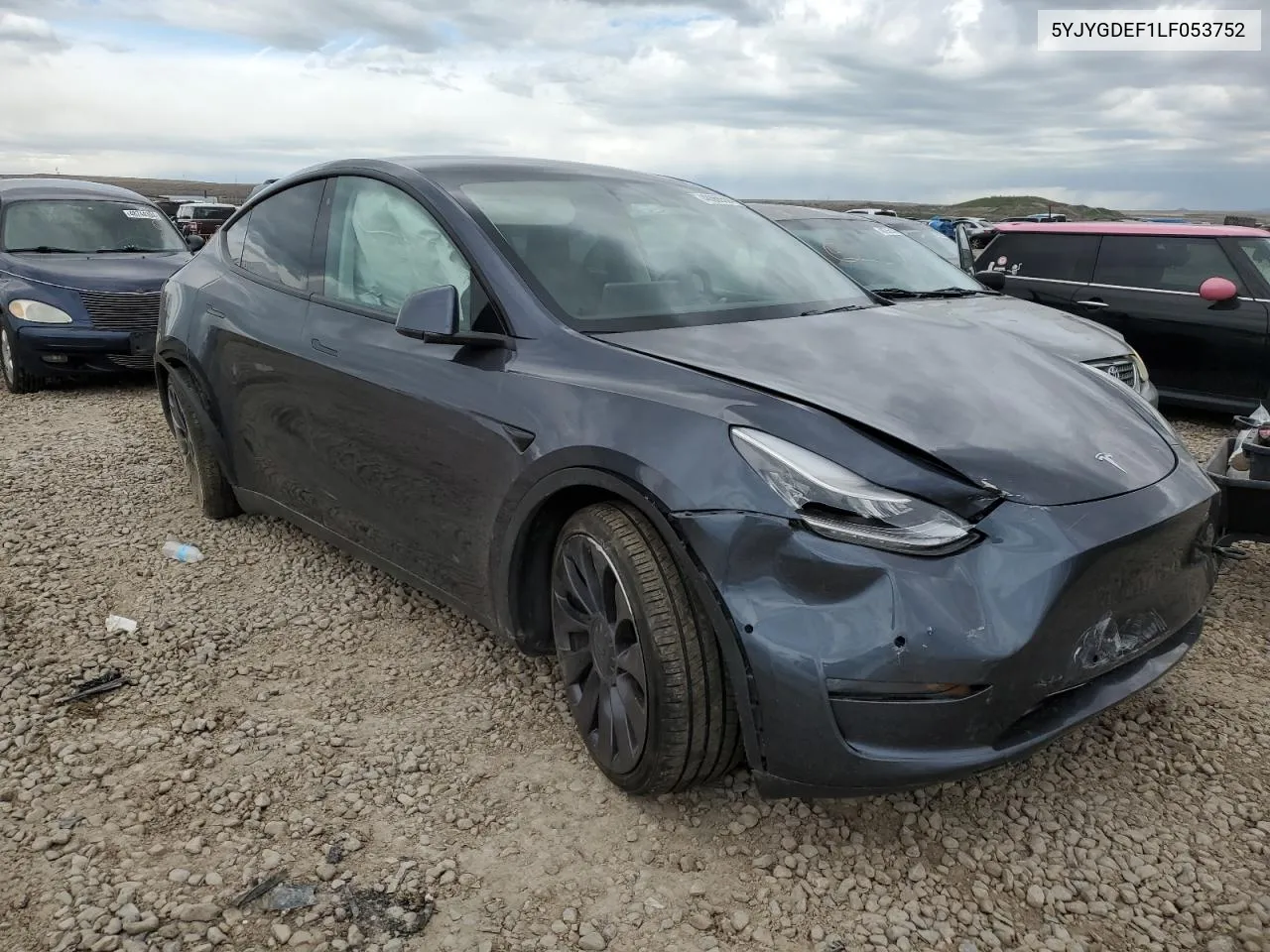 5YJYGDEF1LF053752 2020 Tesla Model Y