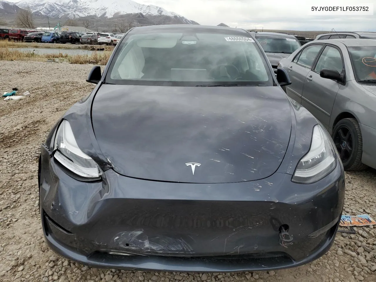 5YJYGDEF1LF053752 2020 Tesla Model Y