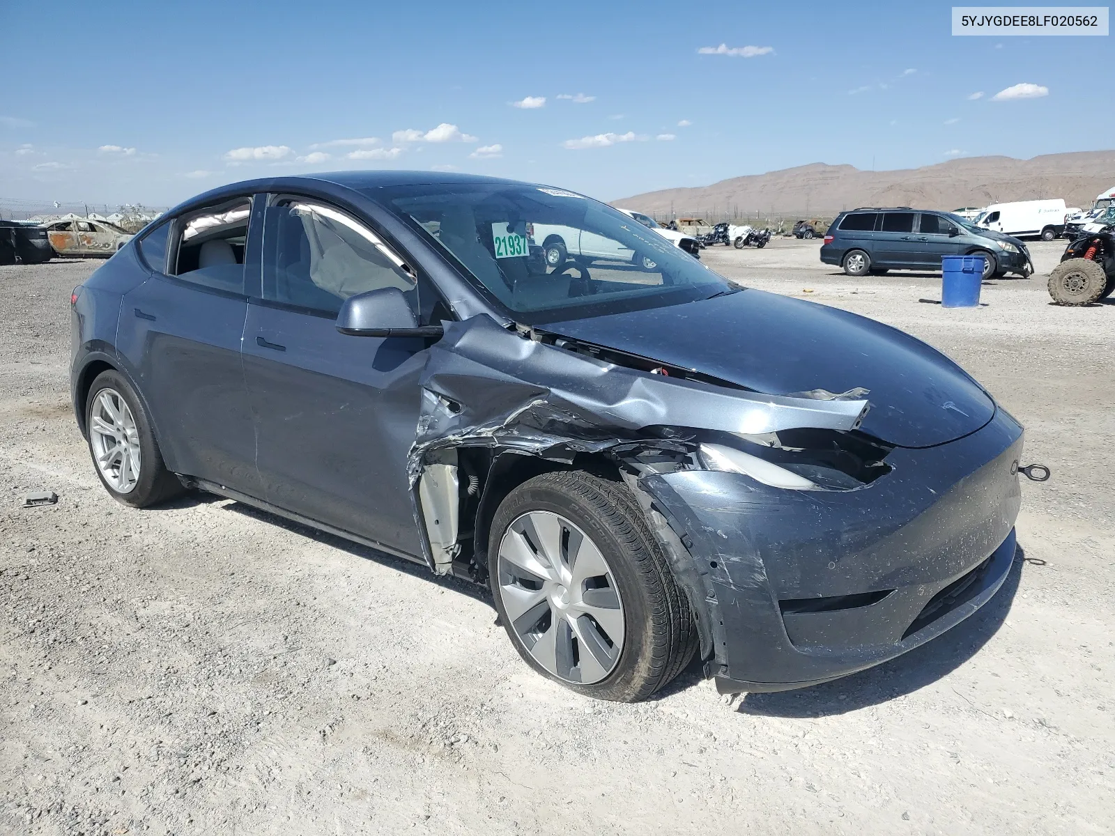 5YJYGDEE8LF020562 2020 Tesla Model Y