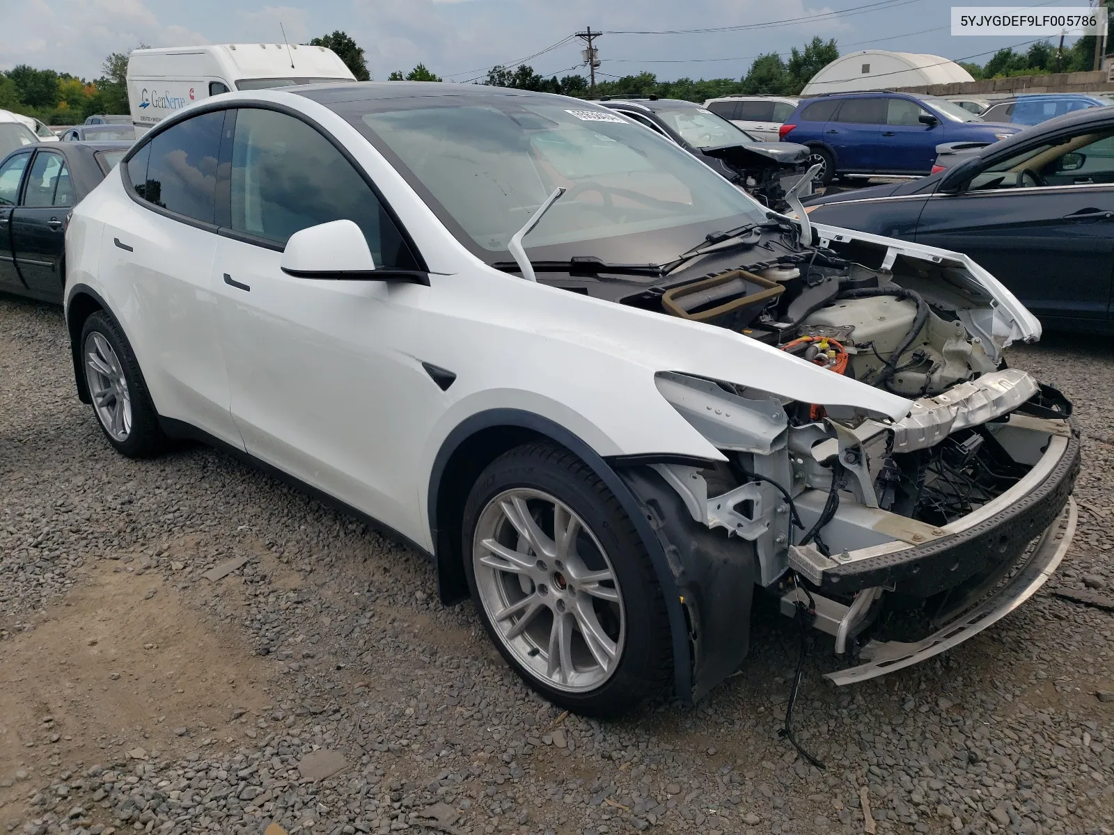 5YJYGDEF9LF005786 2020 Tesla Model Y