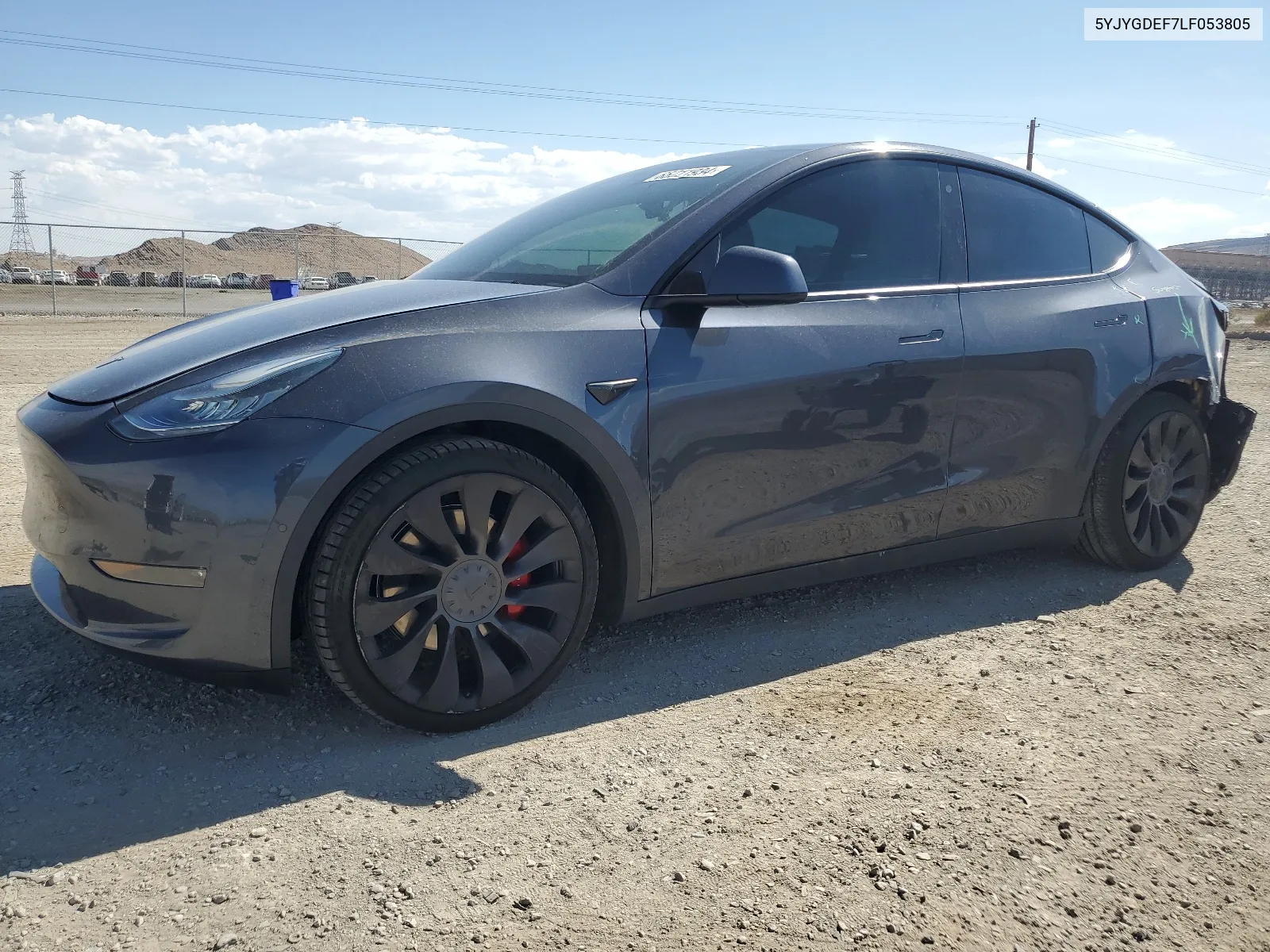 5YJYGDEF7LF053805 2020 Tesla Model Y