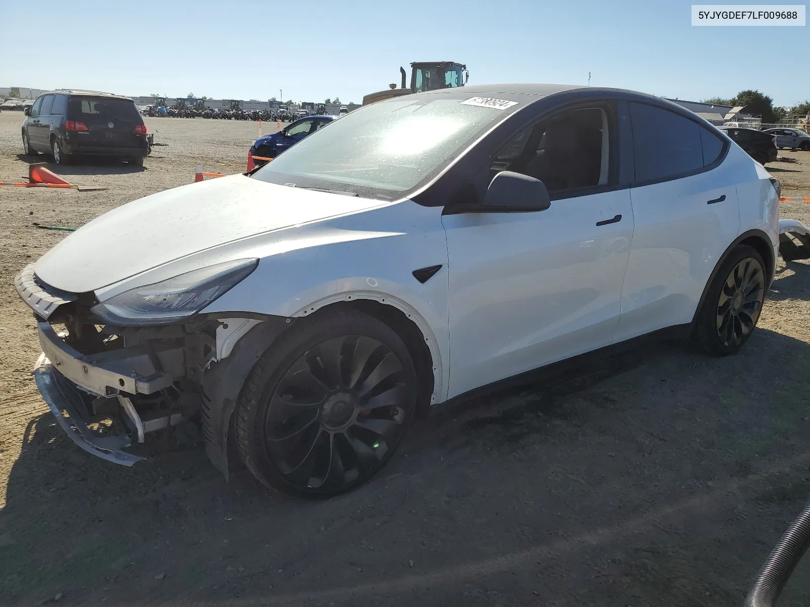 5YJYGDEF7LF009688 2020 Tesla Model Y