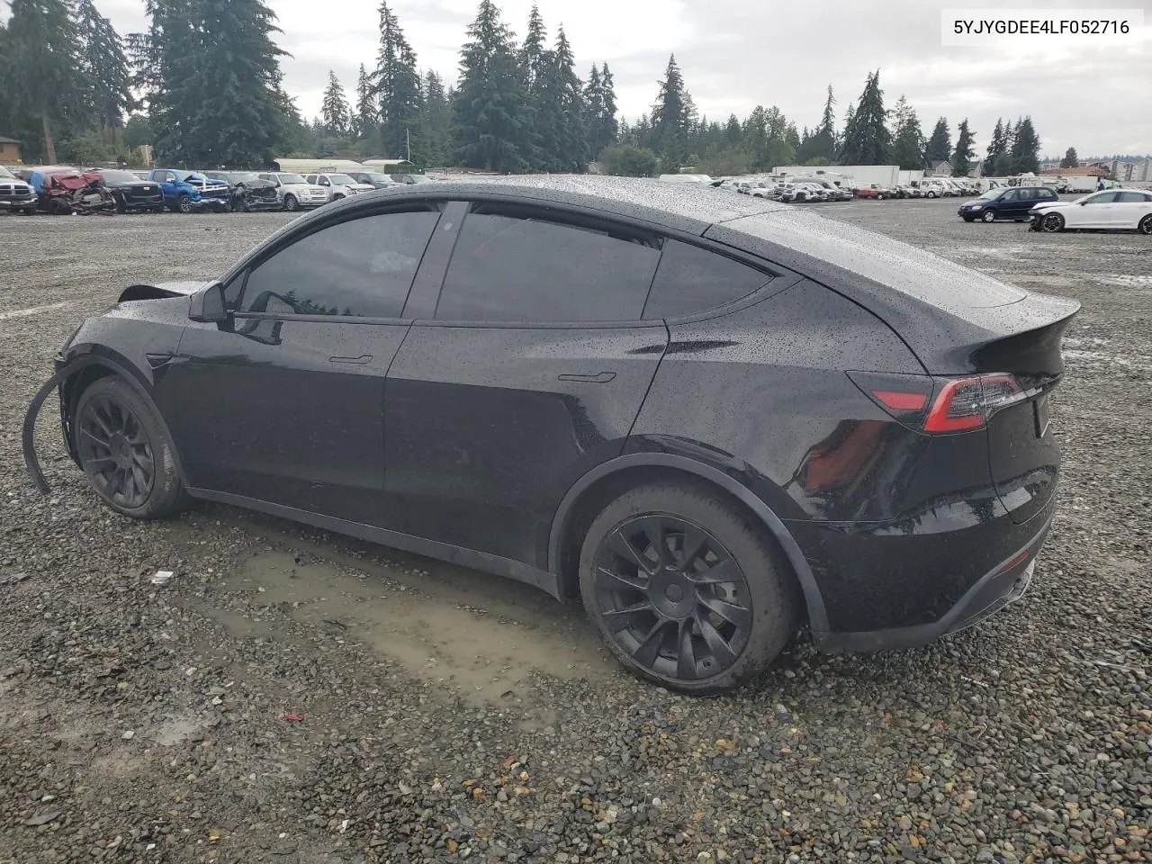 2020 Tesla Model Y VIN: 5YJYGDEE4LF052716 Lot: 68287254