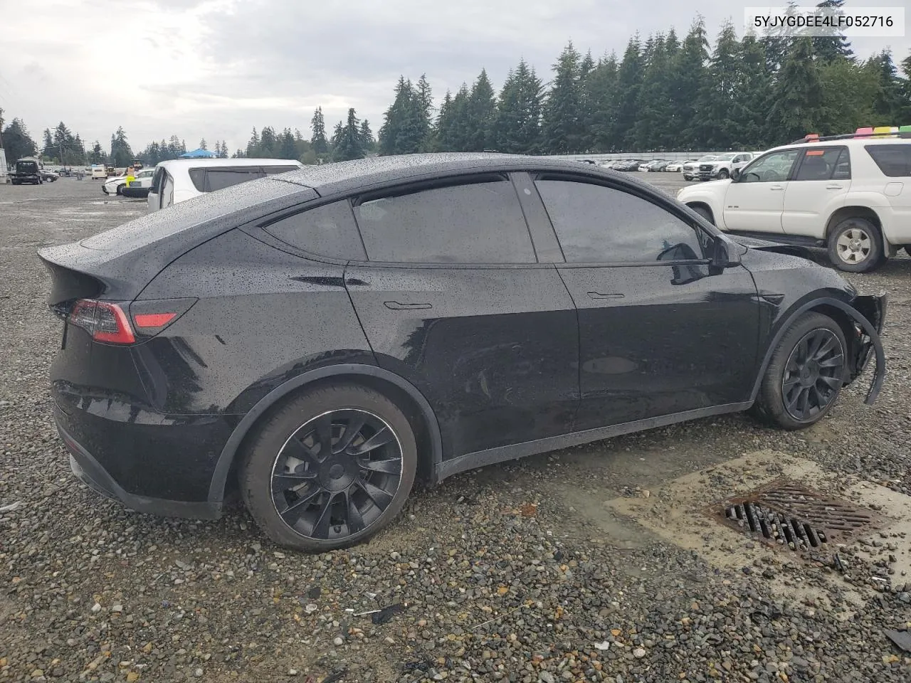 2020 Tesla Model Y VIN: 5YJYGDEE4LF052716 Lot: 68287254