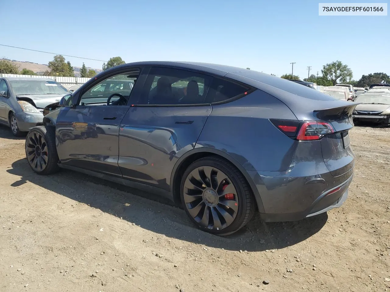 2020 Tesla Model Y VIN: 7SAYGDEF5PF601566 Lot: 68360684