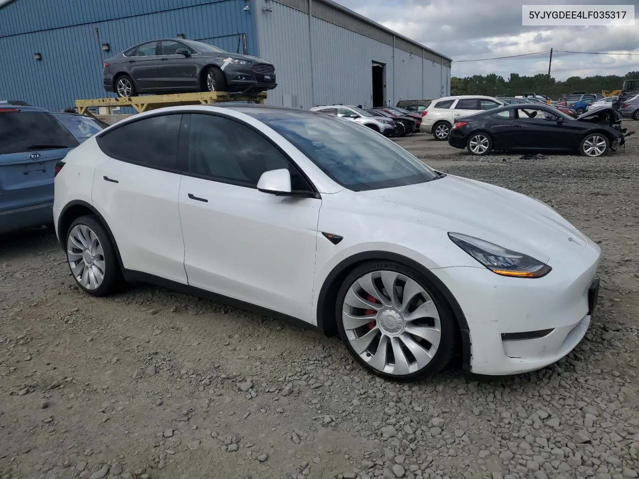 5YJYGDEE4LF035317 2020 Tesla Model Y