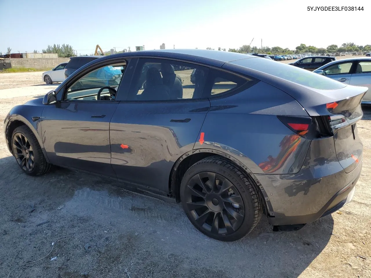 5YJYGDEE3LF038144 2020 Tesla Model Y