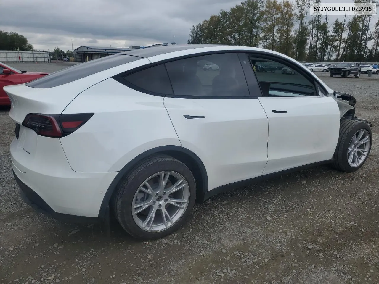 2020 Tesla Model Y VIN: 5YJYGDEE3LF023935 Lot: 71061854