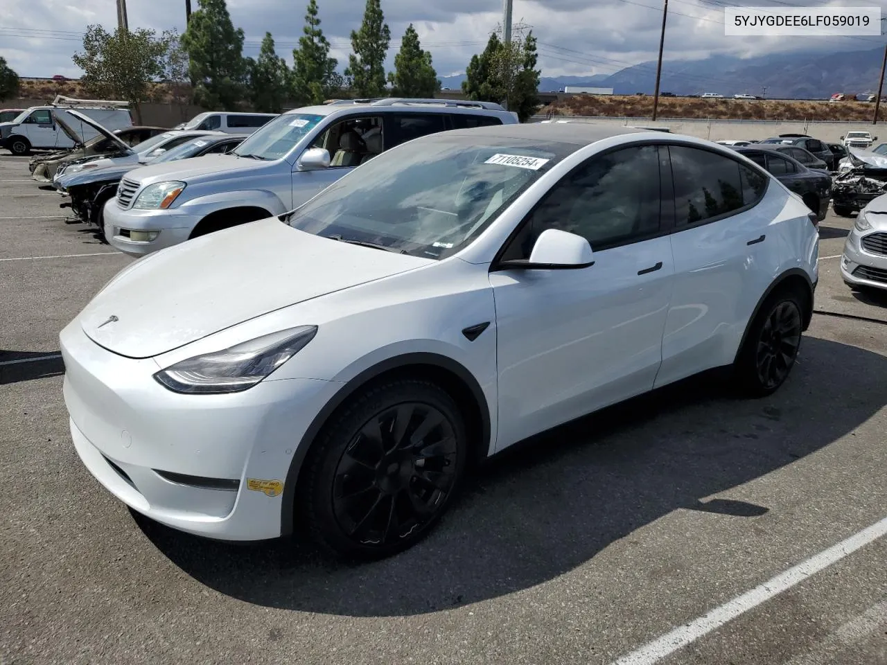 5YJYGDEE6LF059019 2020 Tesla Model Y