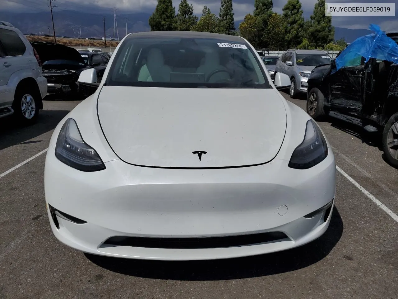 5YJYGDEE6LF059019 2020 Tesla Model Y