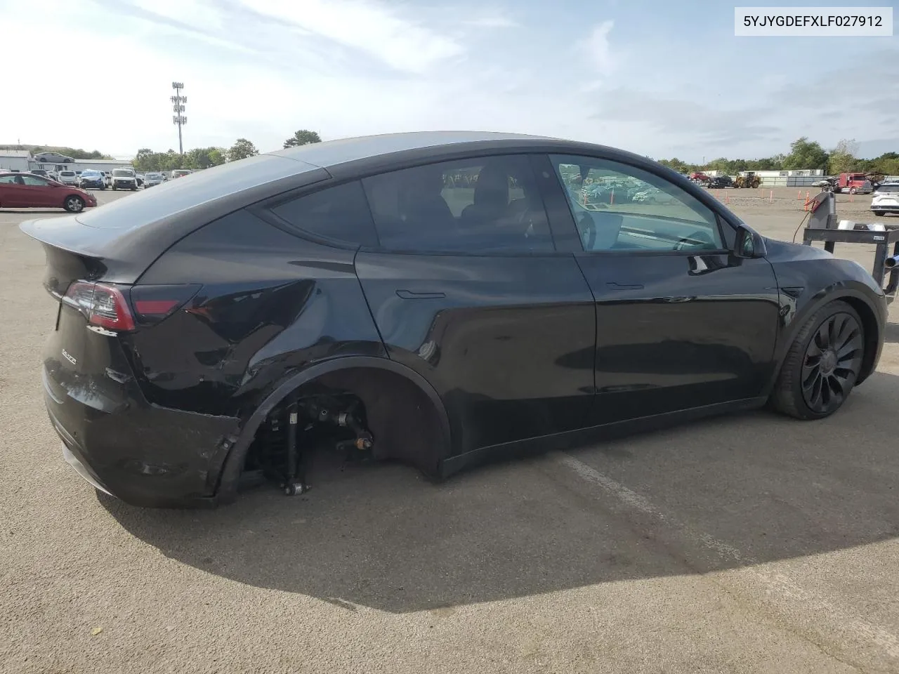 5YJYGDEFXLF027912 2020 Tesla Model Y