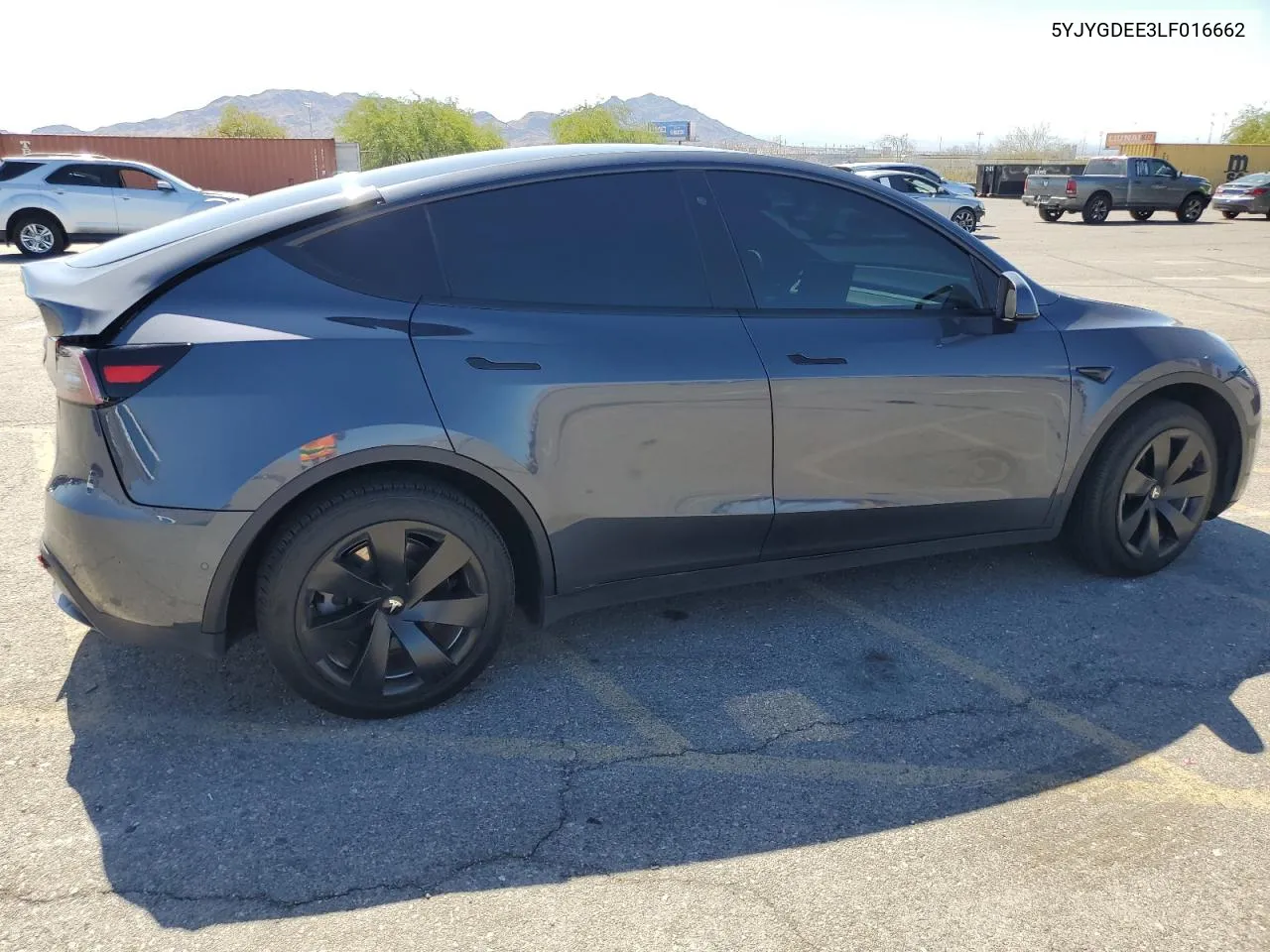 2020 Tesla Model Y VIN: 5YJYGDEE3LF016662 Lot: 72268524