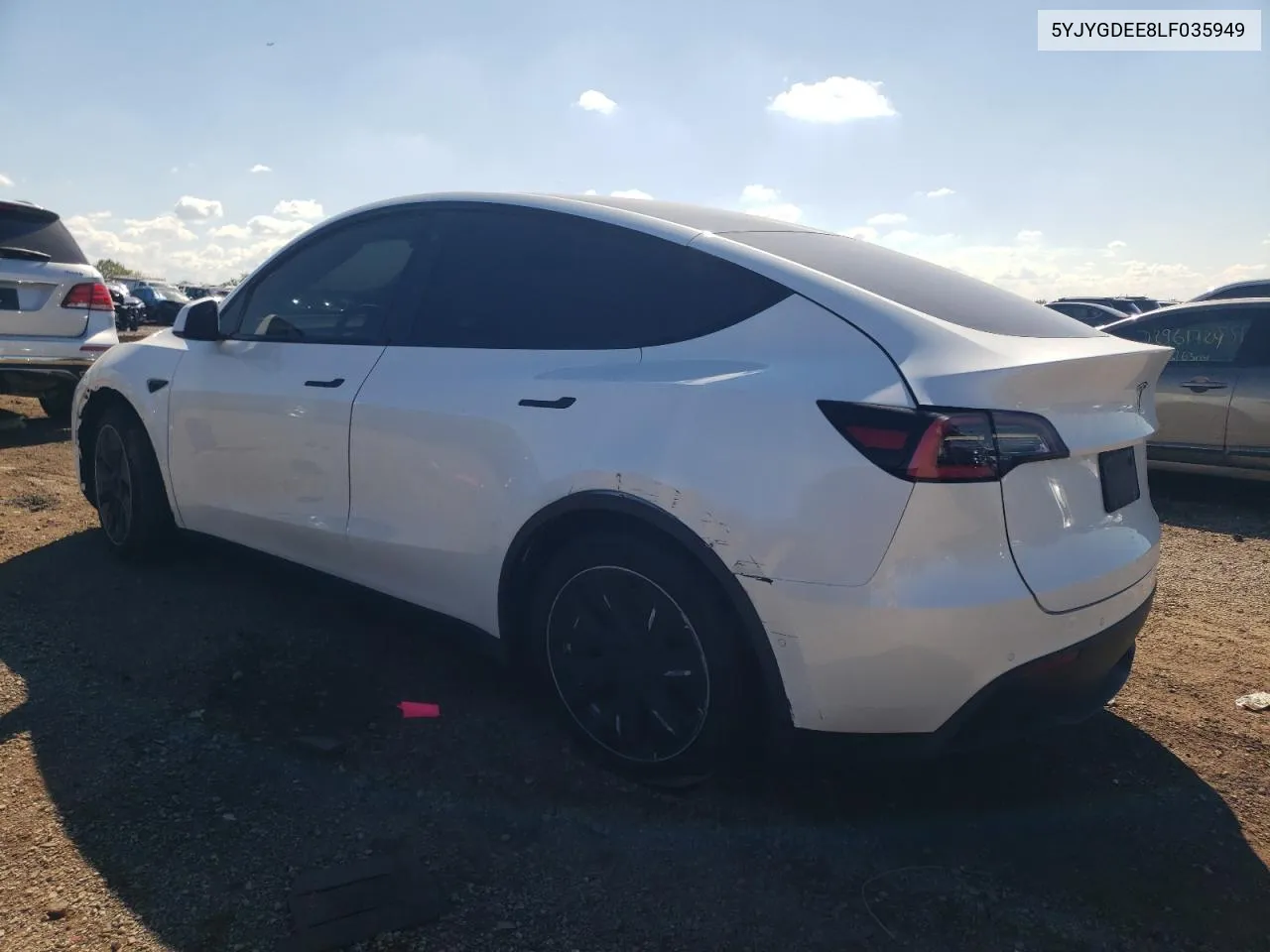 5YJYGDEE8LF035949 2020 Tesla Model Y